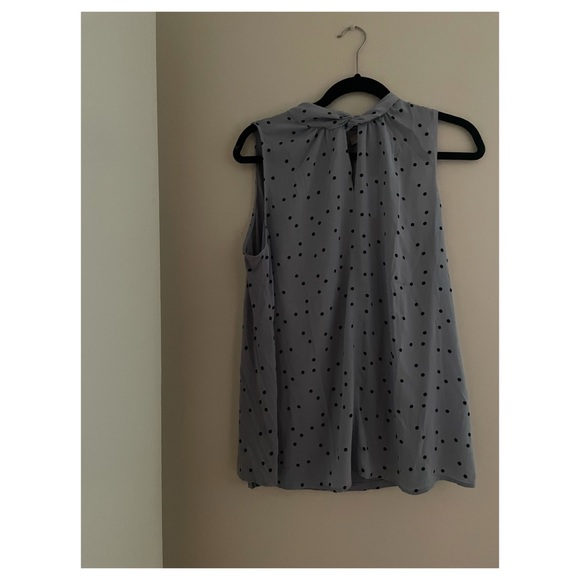 LOFT Tops - new with tags loft fancy tank top polka dot blouse